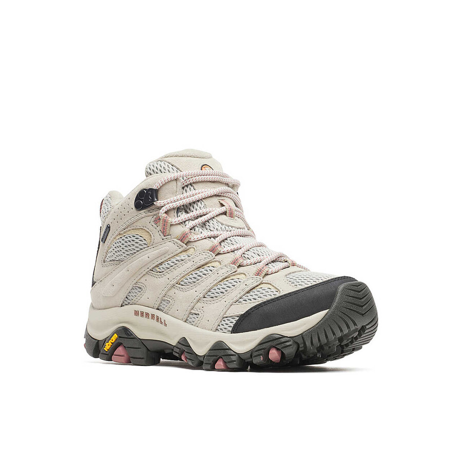 dames moab 3 mid waterdichte wandelschoenen aluminium