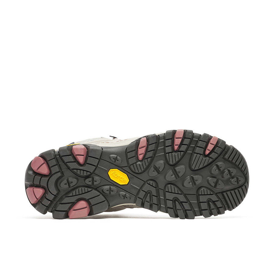 dames moab 3 mid waterdichte wandelschoenen aluminium