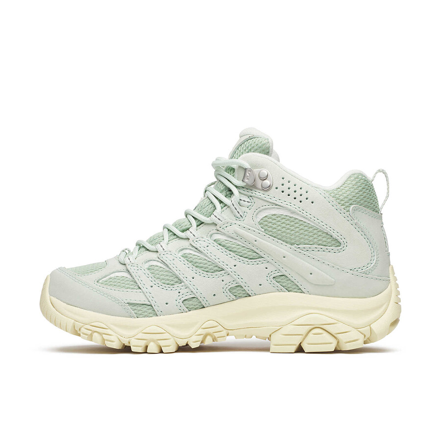 dames moab 3 mid waterdichte wandelschoenen in saliegroen