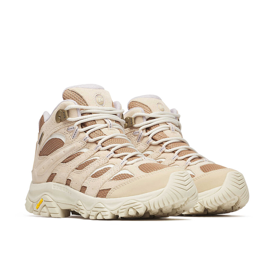 dames moab 3 mid waterdichte wandelschoenen hazel
