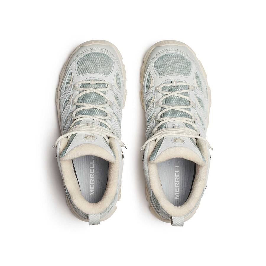 dames moab 3 mid waterdichte wandelschoenen calciet