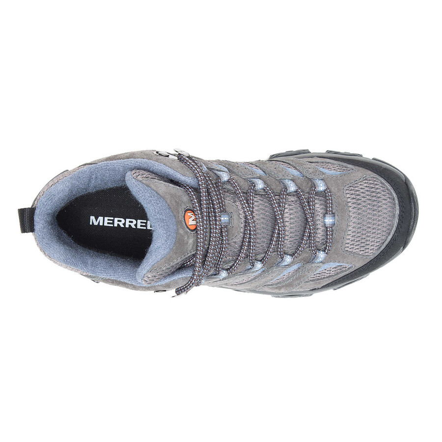dames moab 3 mid waterdichte wandelschoenen graniet