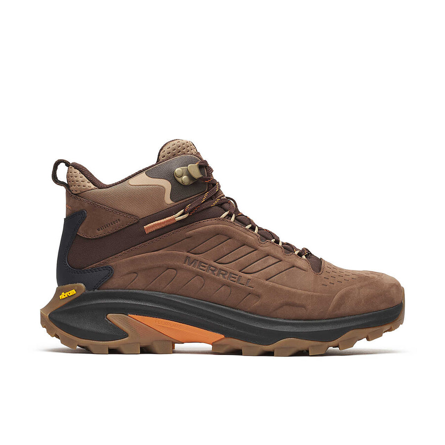moab speed 2 leren halfhoge waterdichte wandelschoenen mole