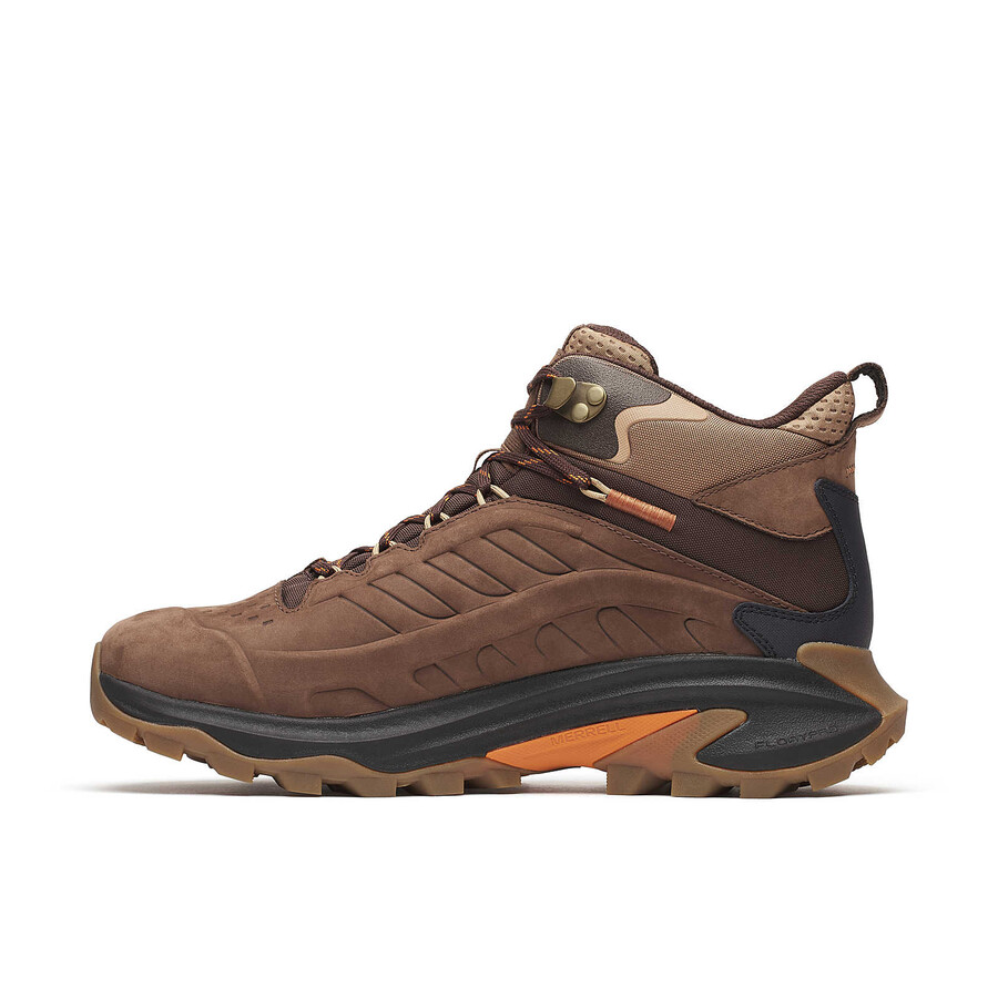moab speed 2 leren halfhoge waterdichte wandelschoenen mole