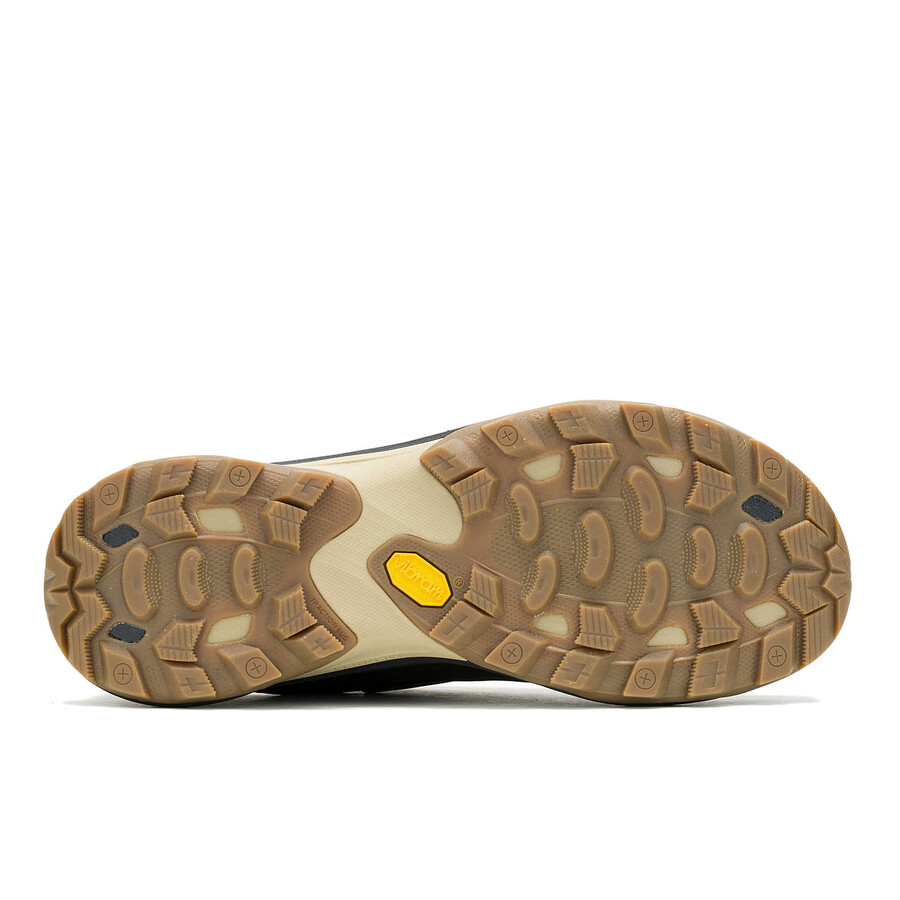 moab speed 2 leren waterdichte wandelschoenen voor heren zwart