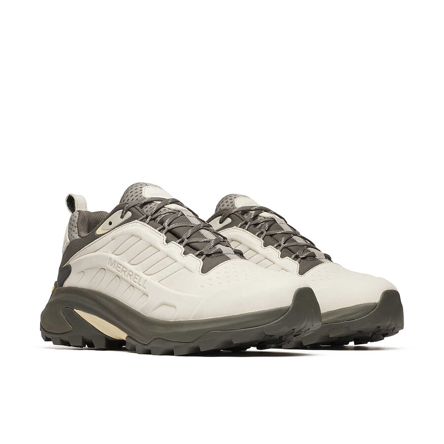 moab speed 2 leren waterdichte wandelschoenen voor heren basalt