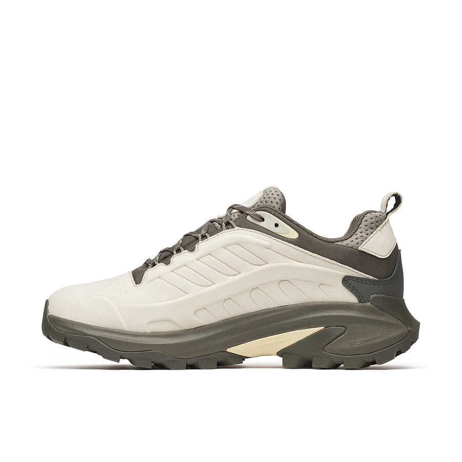 moab speed 2 leren waterdichte wandelschoenen voor heren basalt