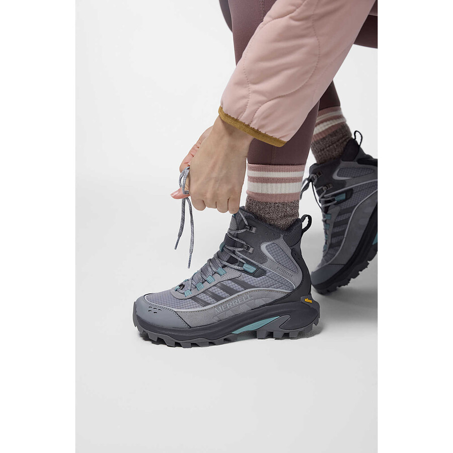 dames moab speed 2 thermo mid waterdichte winterwandelschoenen monument