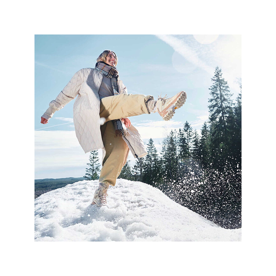 dames moab speed 2 thermo mid waterdichte winterwandelschoenen nougat