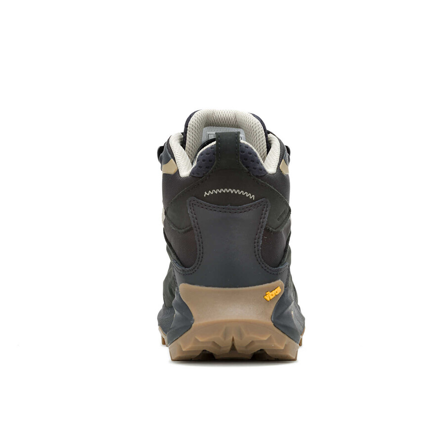 dames moab speed 2 leren halfhoge wp wandelschoenen zwart
