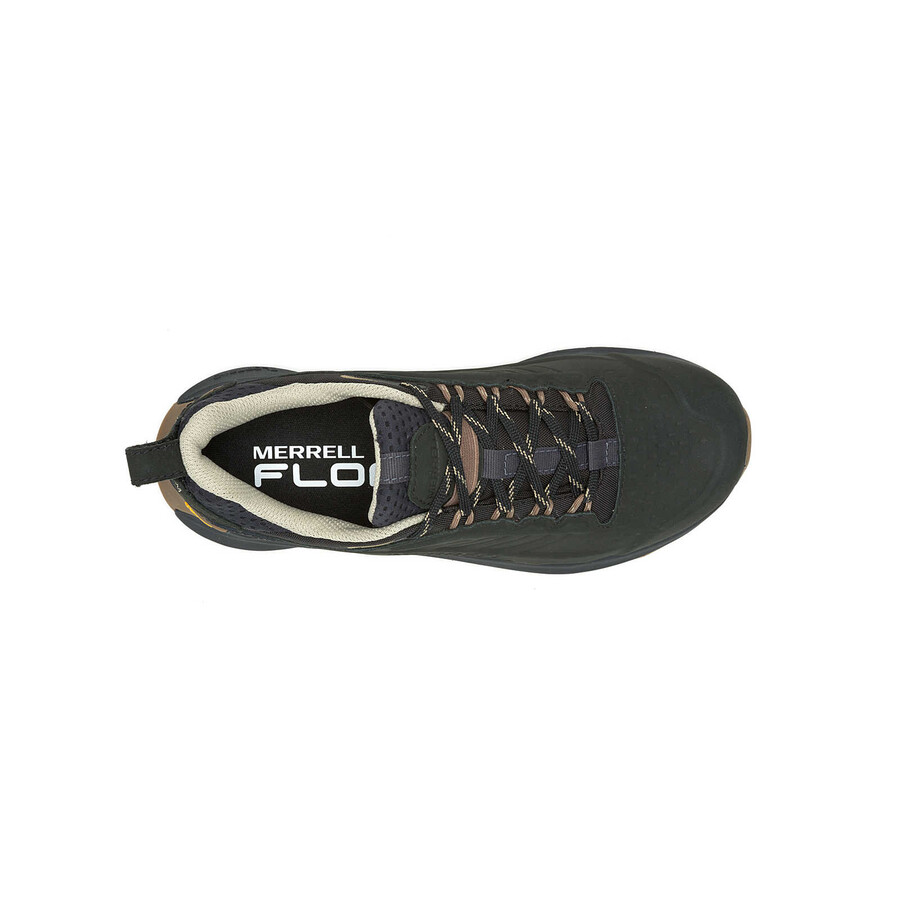 moab speed 2 waterdichte leren wandelschoenen zwart