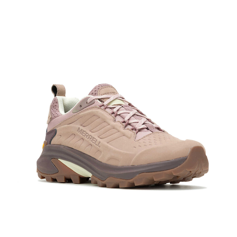 moab speed 2 waterdichte leren wandelschoenen adobe rose