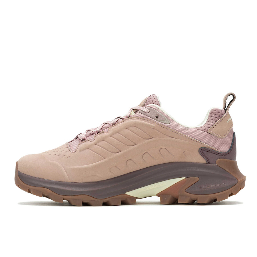 moab speed 2 waterdichte leren wandelschoenen adobe rose