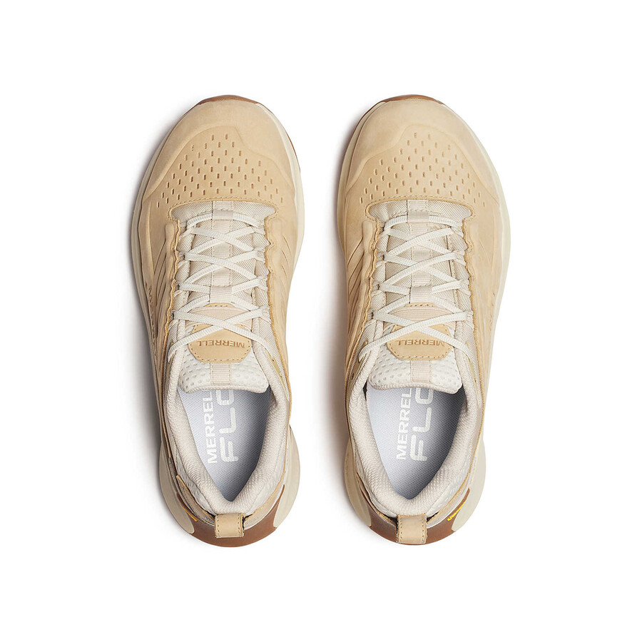 moab speed 2 waterdichte leren wandelschoenen latte
