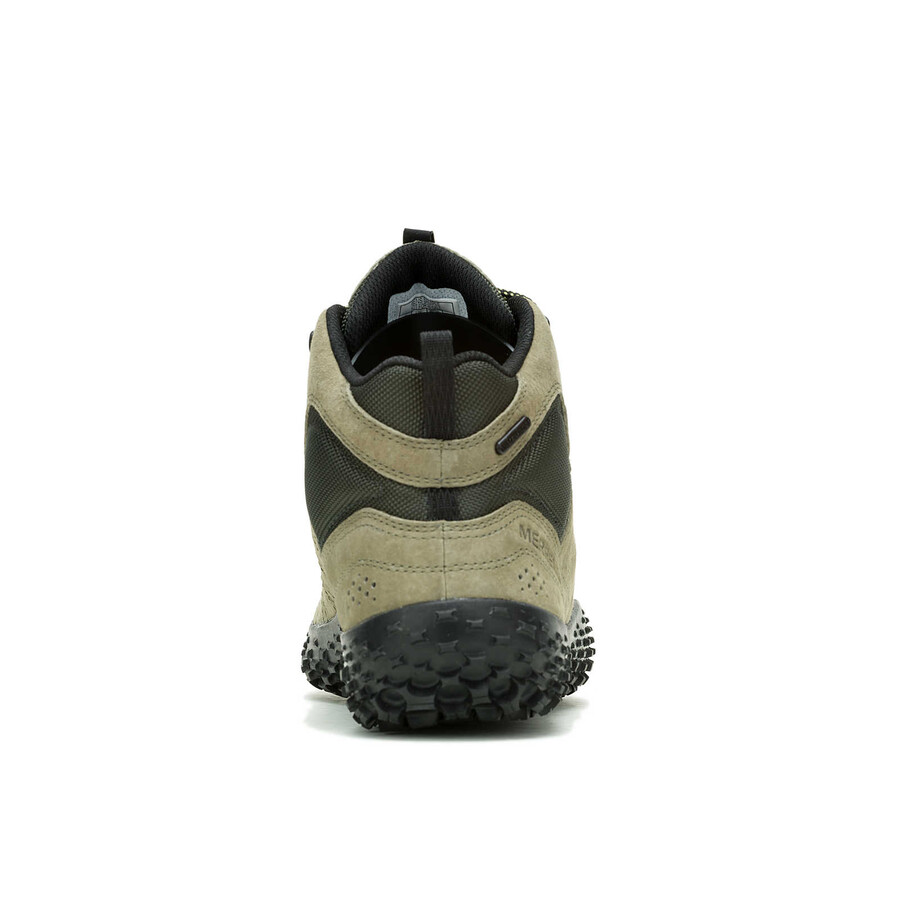 wrapt mid waterdichte barefoot laarzen voor heren olijfgroenzwart
