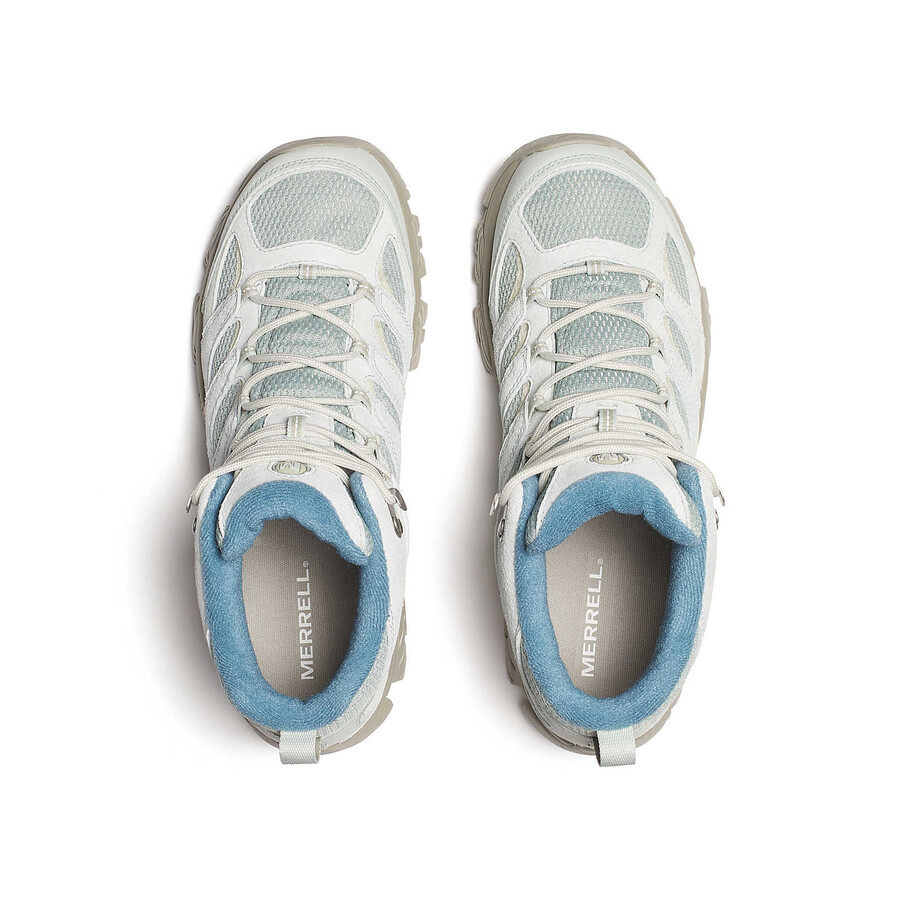 moab 3 mid gore-tex wandelschoenen voor heren kleur calciet