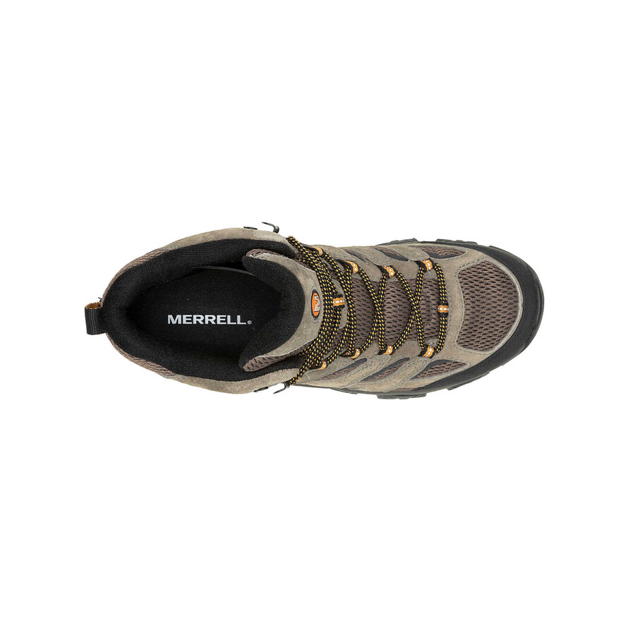 heren - moab 3 mid gore-tex wide width - laarzen walnoot