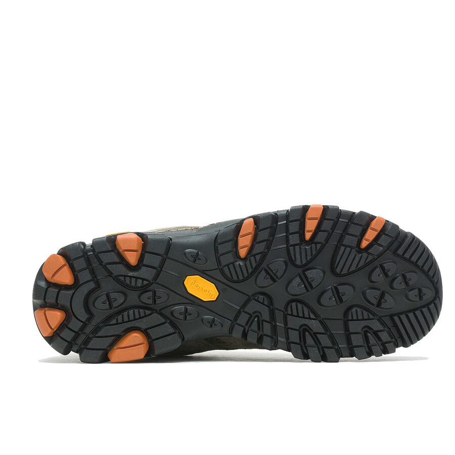 moab 3 gore-tex wandelschoenen voor heren met brede pasvorm olijfgroen