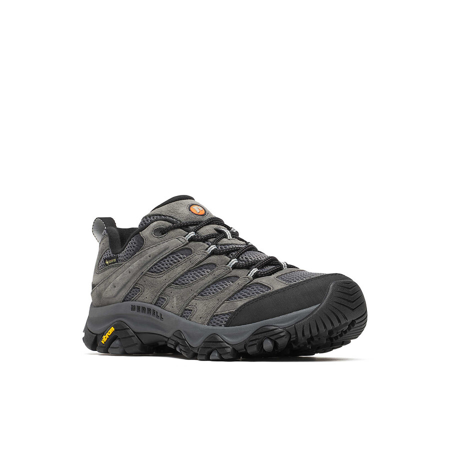 moab 3 gore-tex wandelschoenen voor heren in de kleur graniet.