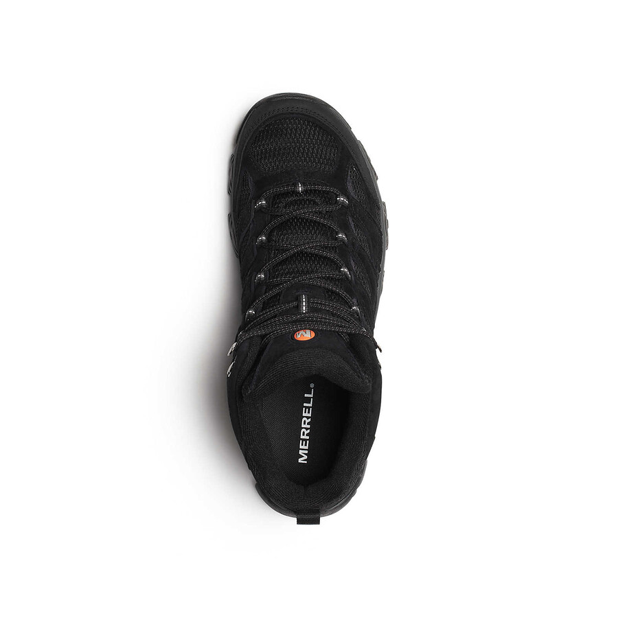 heren - moab 3 mid waterdichte laarzen met brede breedte - zwart nacht