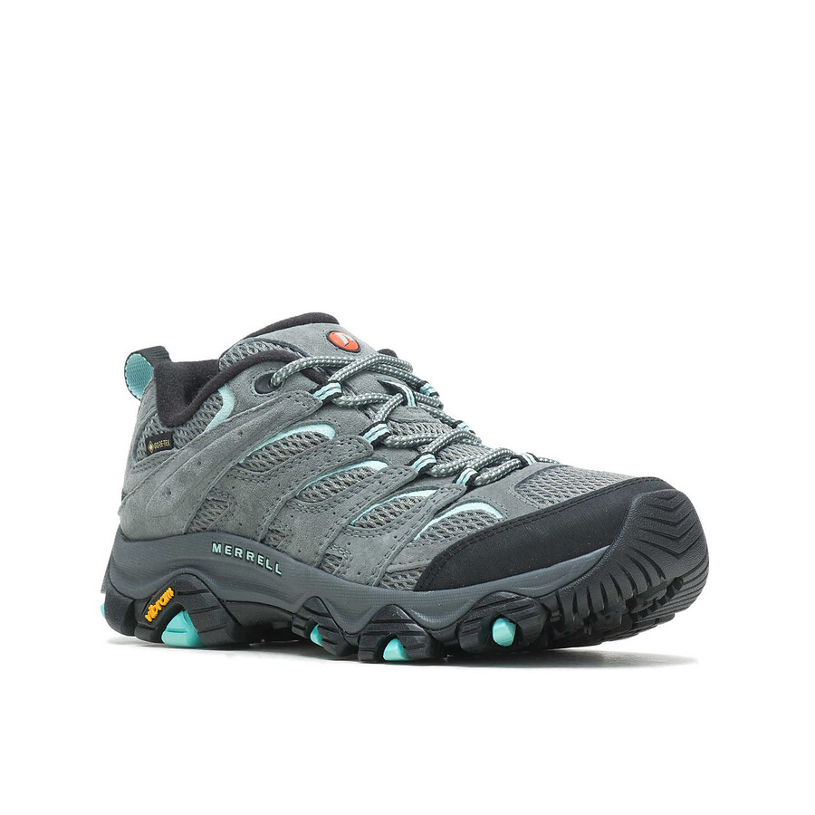 moab 3 gore-tex wandelschoenen voor dames in de kleur sedona sage.