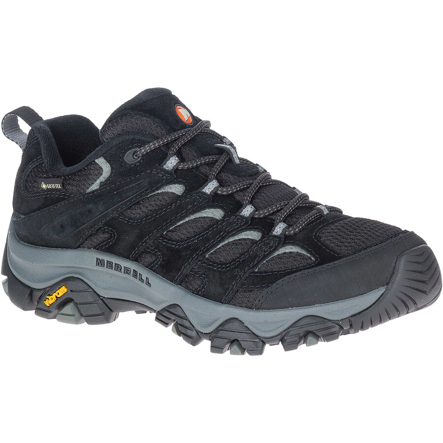 dames moab 3 gore-tex wandelschoenen zwart