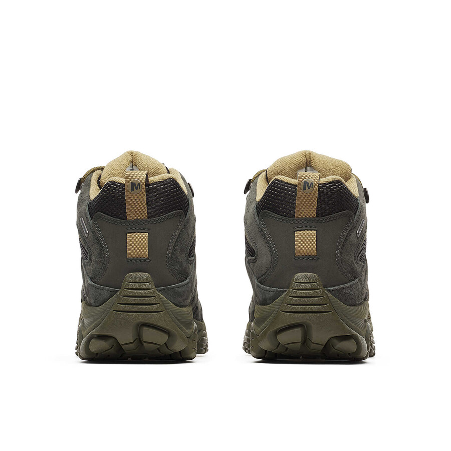 moab 3 mid waterdichte wandelschoenen voor heren zwartbeluga