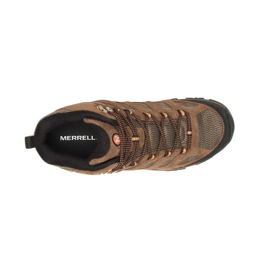 heren moab 3 mid waterdichte wandelschoenen earth