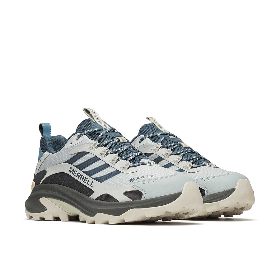 moab speed 2 gore-tex wandelschoenen voor heren kleur calciet