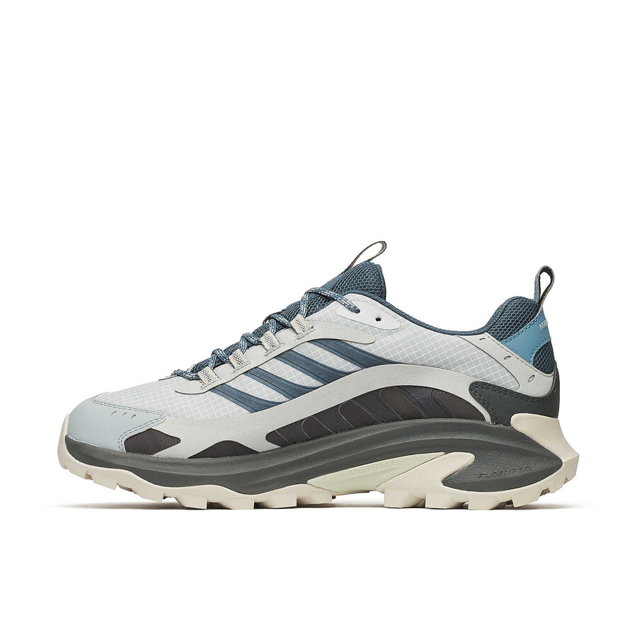 moab speed 2 gore-tex wandelschoenen voor heren kleur calciet