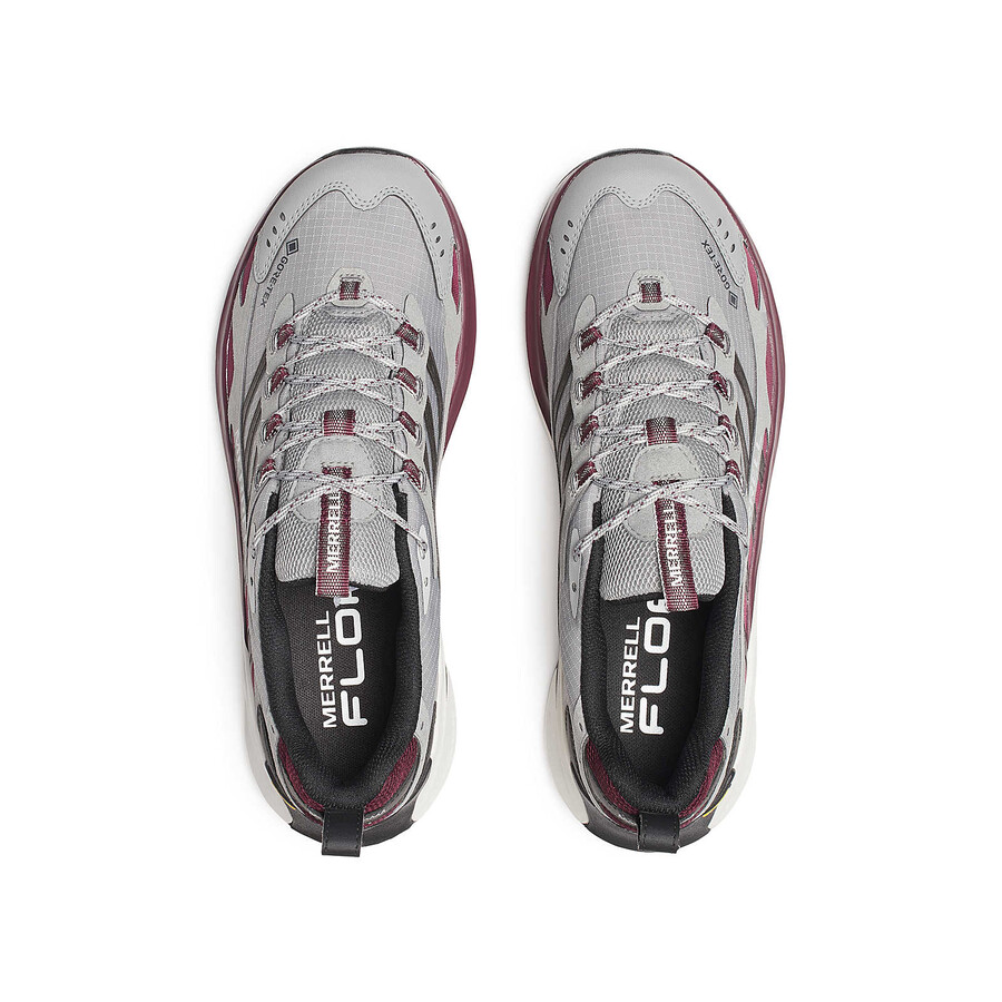 moab speed 2 gore-tex wandelschoenen voor heren in de kleuren cementkersenhout