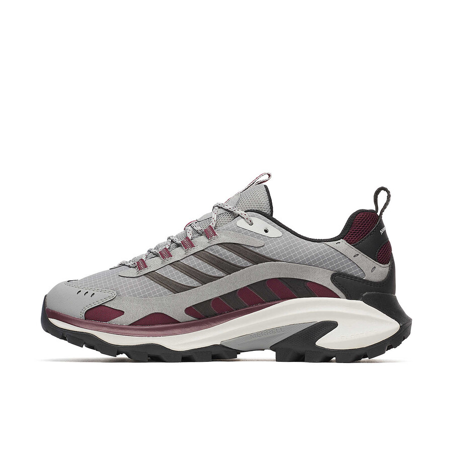 moab speed 2 gore-tex wandelschoenen voor heren in de kleuren cementkersenhout