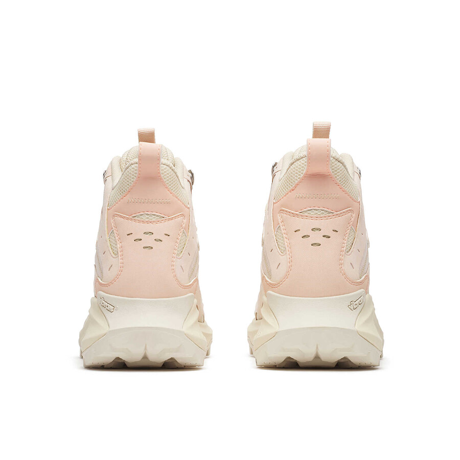 moab speed 2 mid gore-tex wandelschoenen voor dames in de kleur pink salt