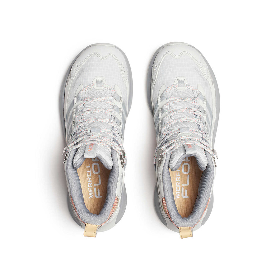 dames moab speed 2 mid gore-tex wandelschoenen vapor grey