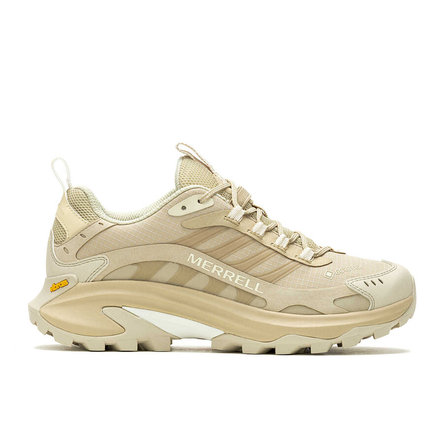 moab speed 2 gore-tex wandelschoenen voor dames kaki