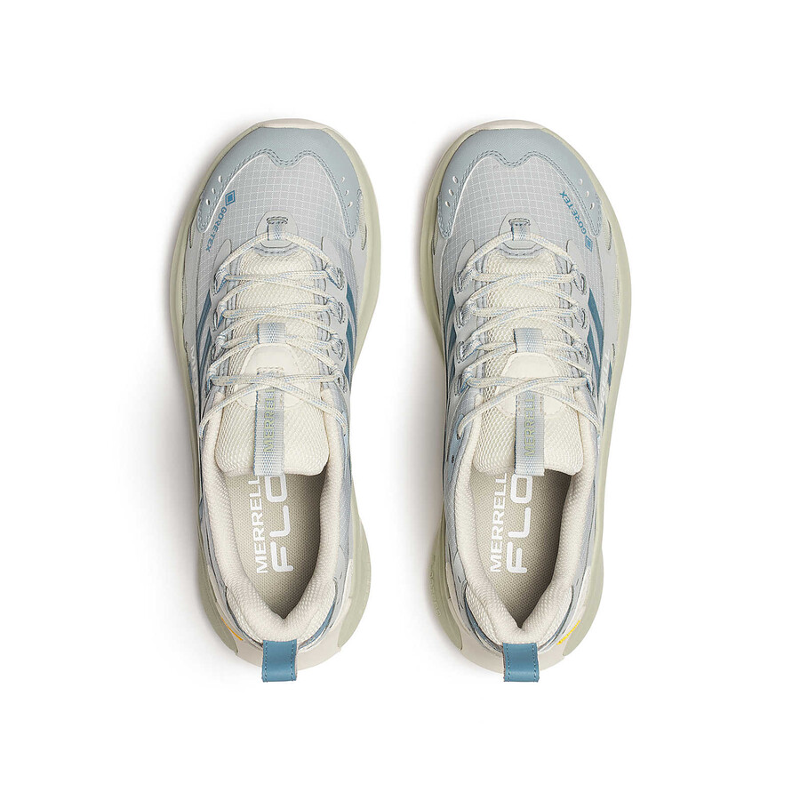 moab speed 2 gore-tex wandelschoenen voor dames in de kleur calciet.