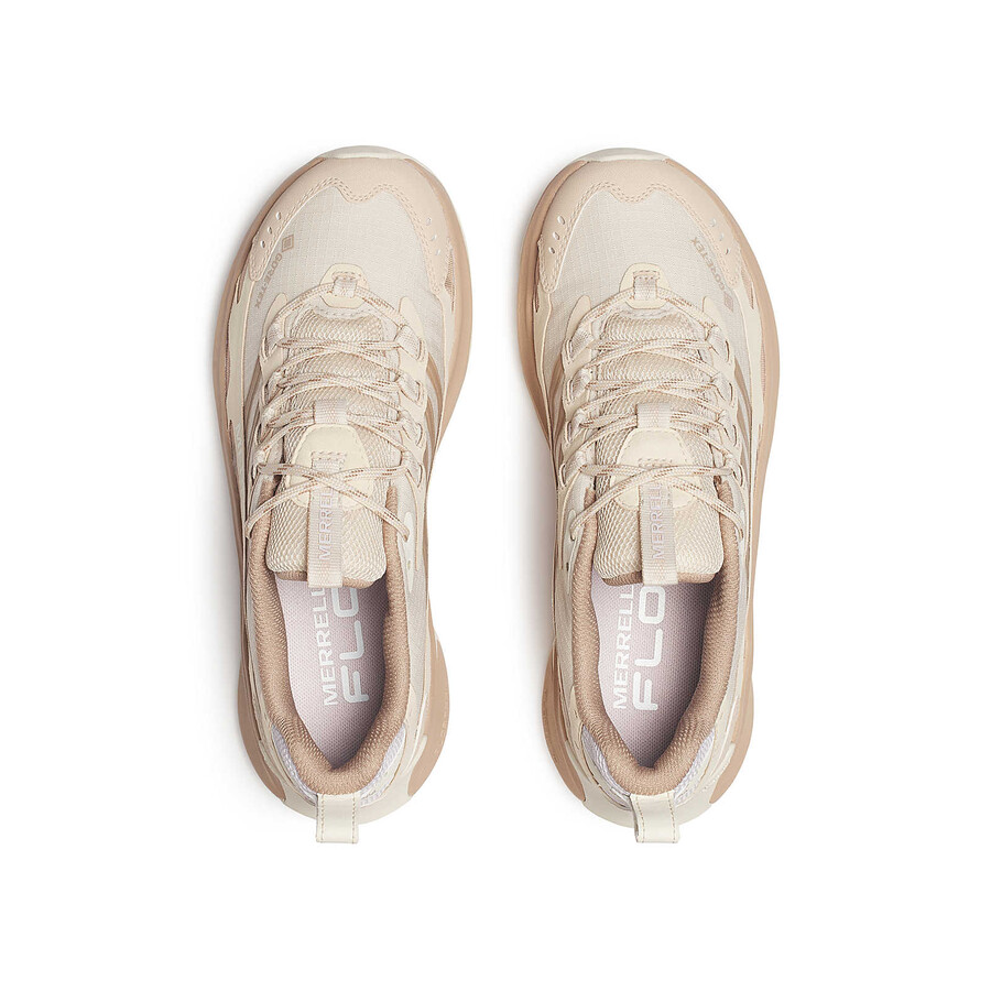 moab speed 2 gore-tex wandelschoenen voor dames in de kleur nougat