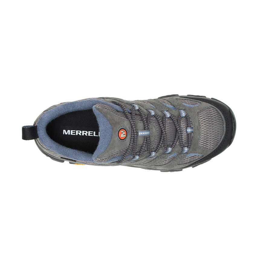 dames - moab 3 waterdichte schoenen met brede pasvorm - graniet