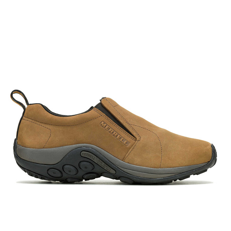 heren jungle moc nubuck casual schoenen met brede pasvorm bruin