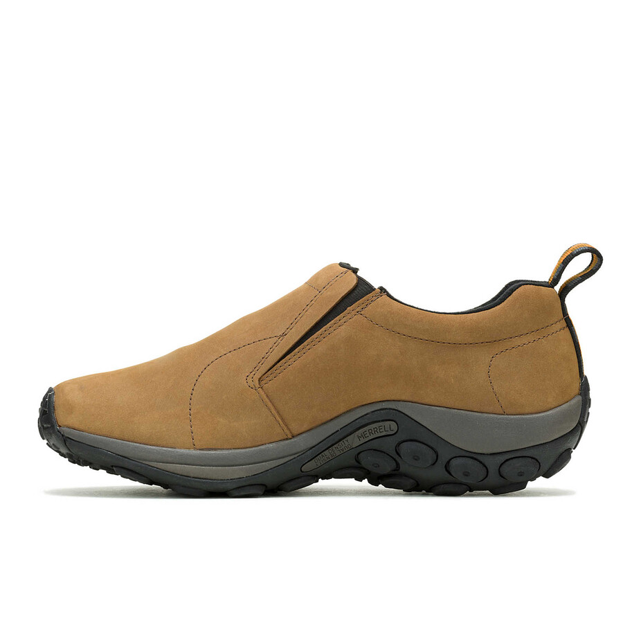 heren jungle moc nubuck casual schoenen met brede pasvorm bruin