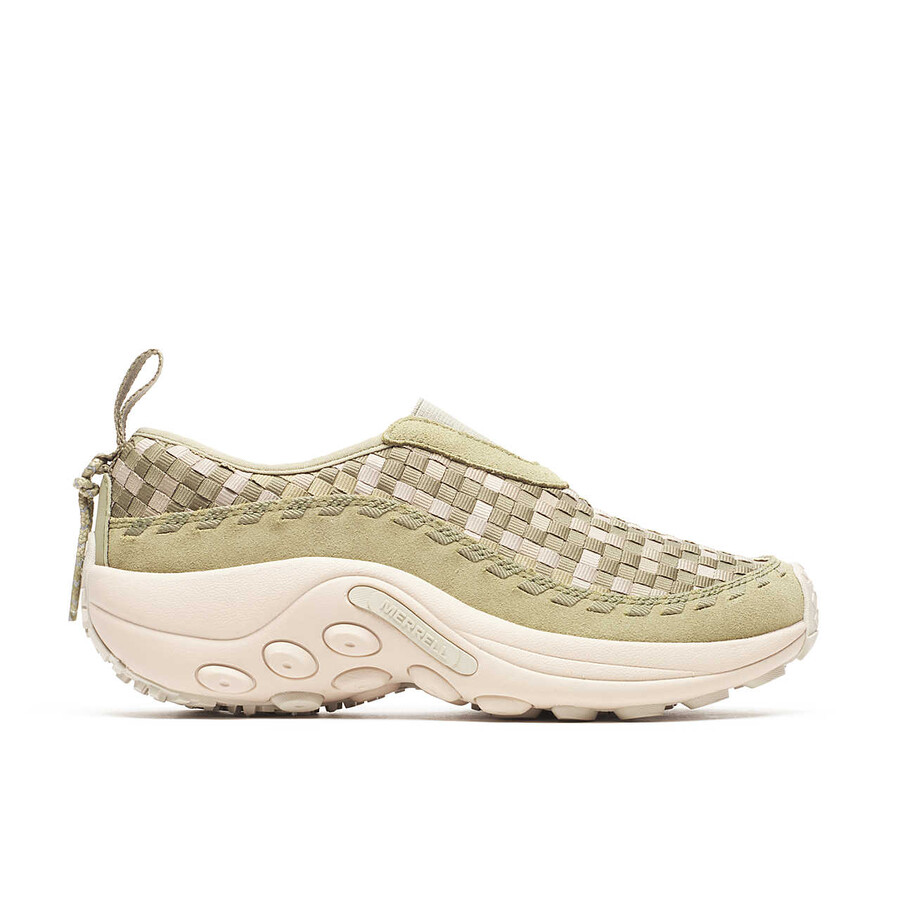 dames jungle moc evo geweven se casual instappers in een doffe kleur