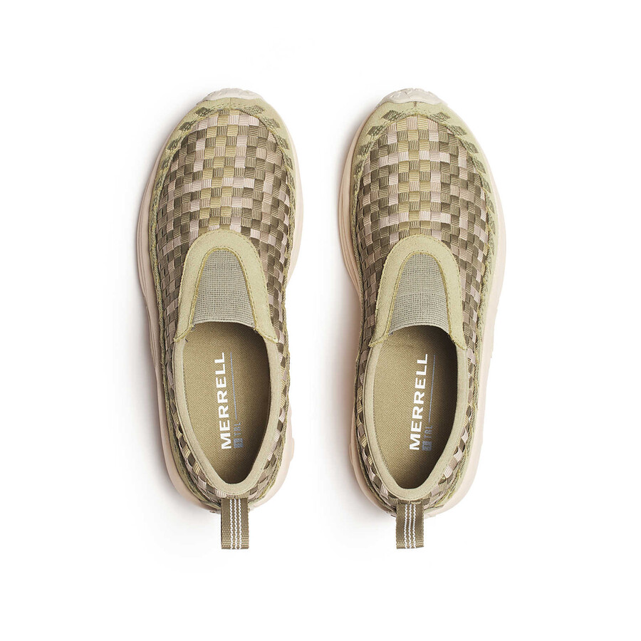 dames jungle moc evo geweven se casual instappers in een doffe kleur