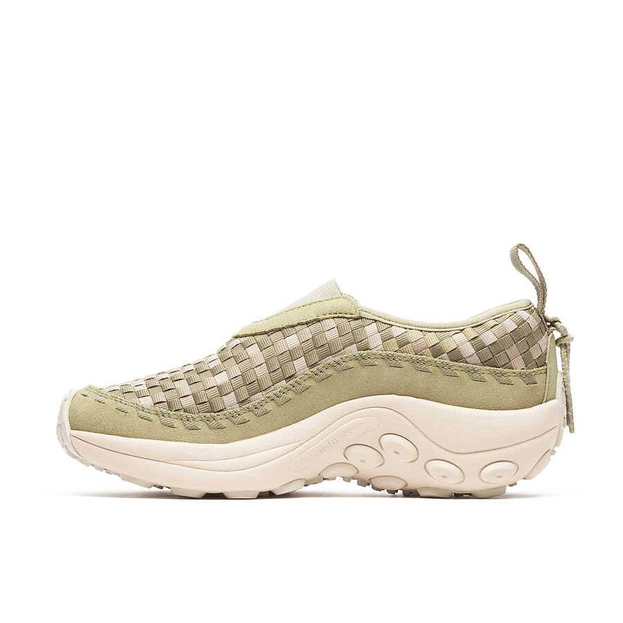 dames jungle moc evo geweven se casual instappers in een doffe kleur