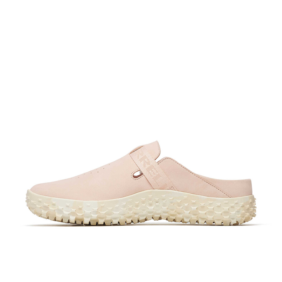 dames - wrapt slide nubuck - schoenen pink salt