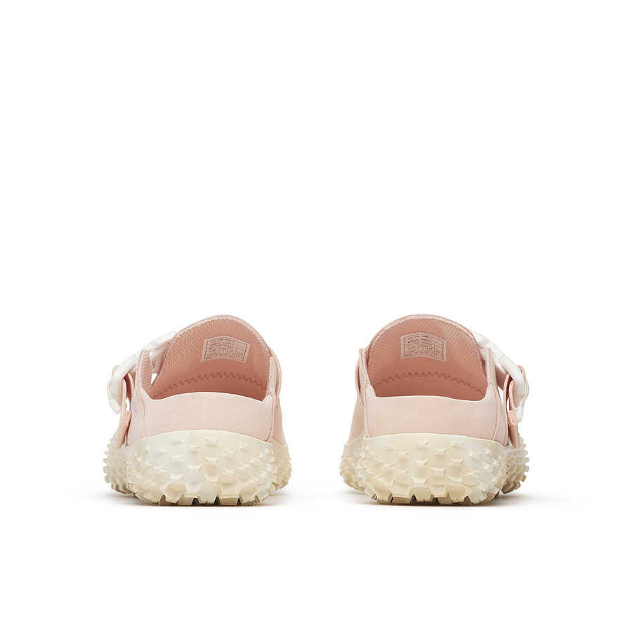 dames - wrapt slide nubuck - schoenen pink salt