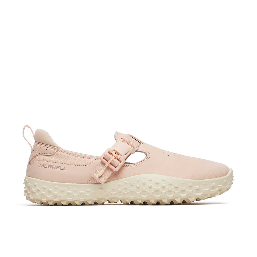 dames - wrapt buckle nubuck - schoenen pink salt