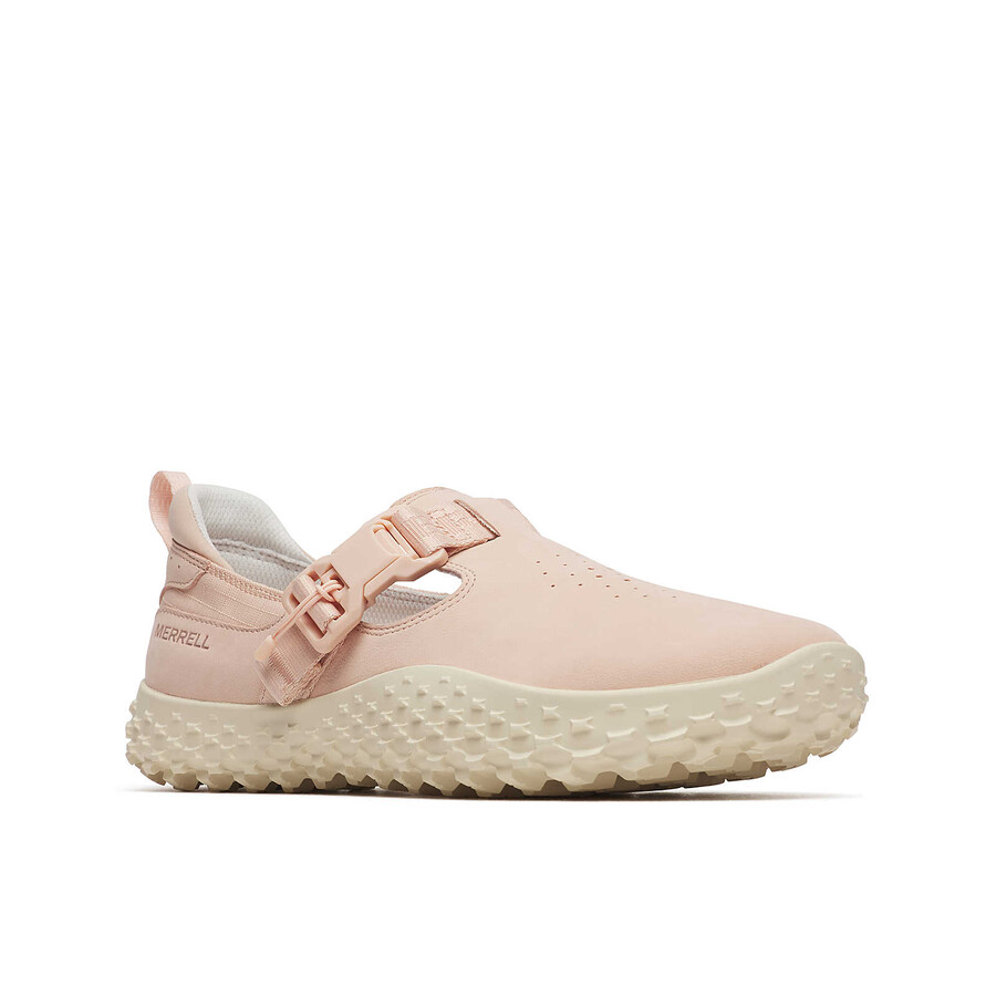 dames - wrapt buckle nubuck - schoenen pink salt