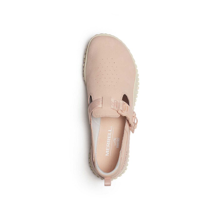 dames - wrapt buckle nubuck - schoenen pink salt