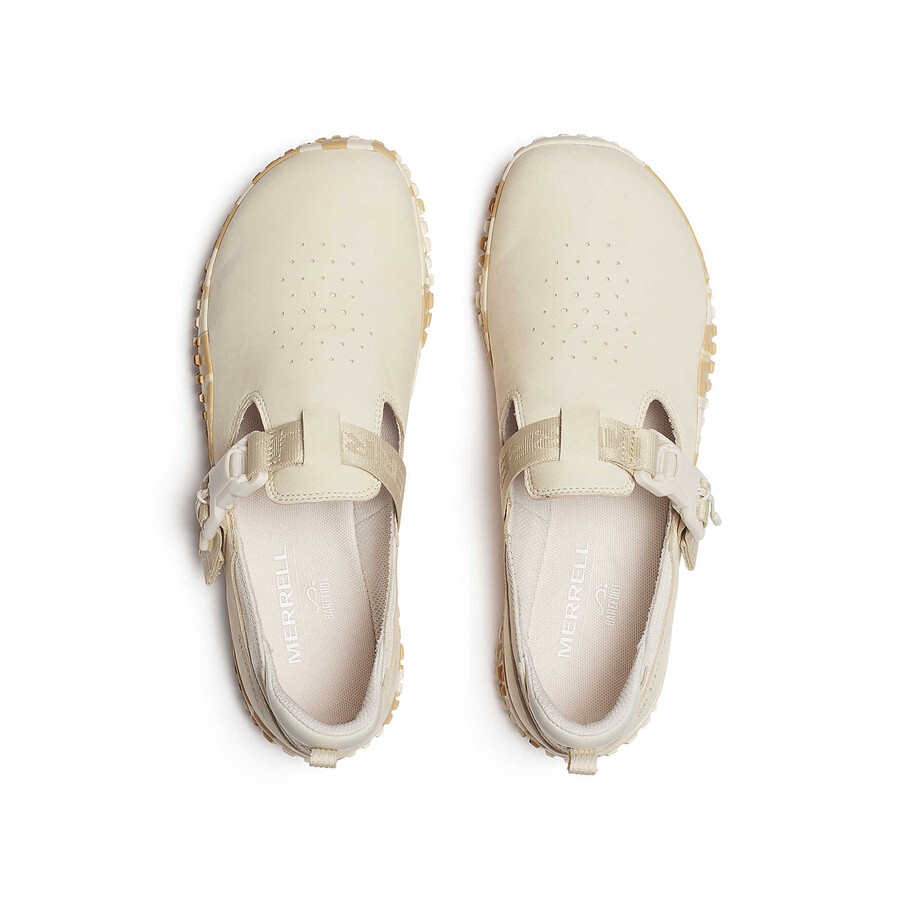 dames - wrapt buckle nubuck - schoenen poplar