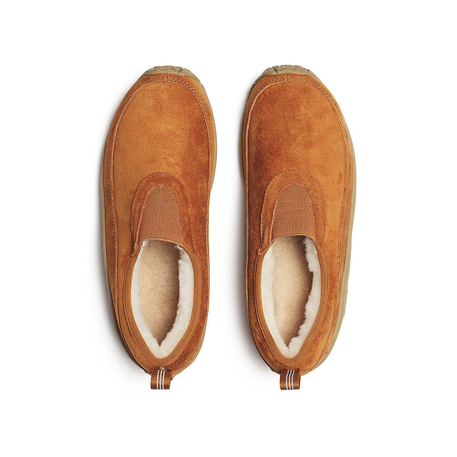 dames jungle moc cozy luxe casual slip ons korma